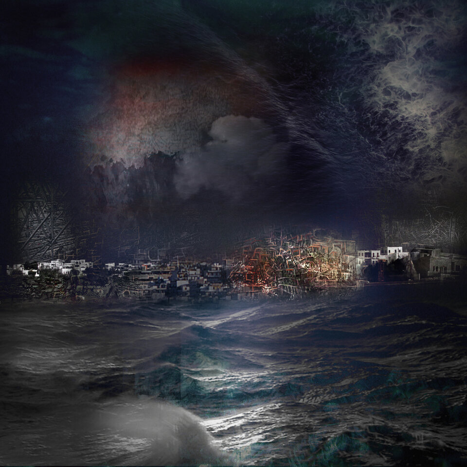 quittung. serie stormy weather  , Karl Dieter Schaller