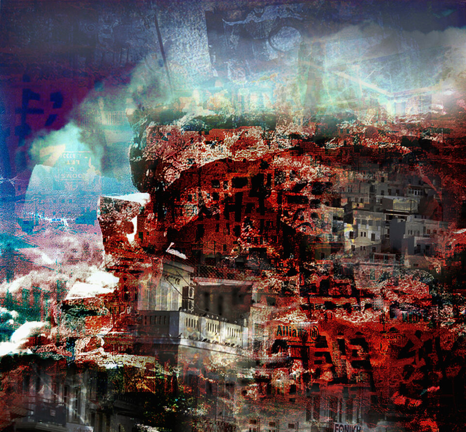 sodom und.., Digitalkunst , Karl Dieter Schaller