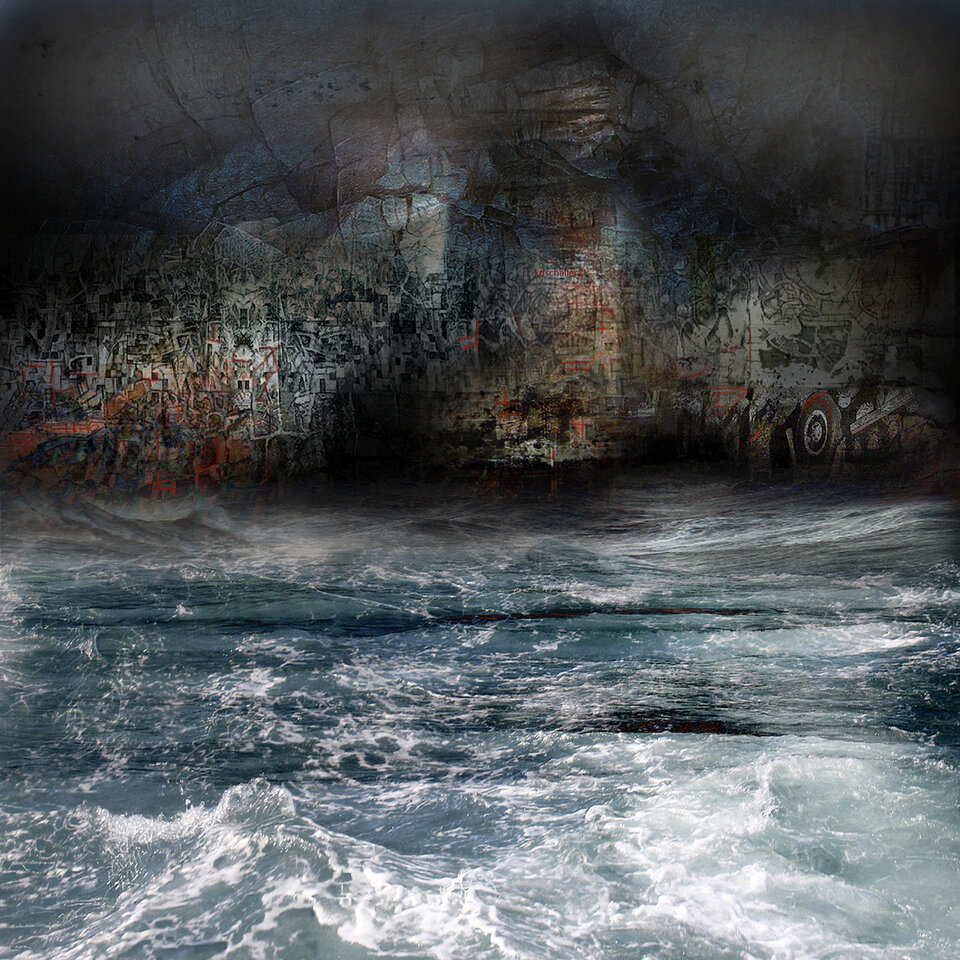 la vie et la mort.version 2/7, variable canvas, Karl Dieter Schaller
