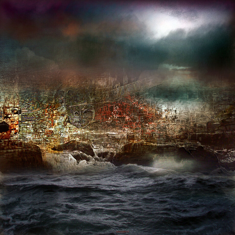 CONGO VX. HEART OF DARKNESS., variable canvas, Karl Dieter Schaller