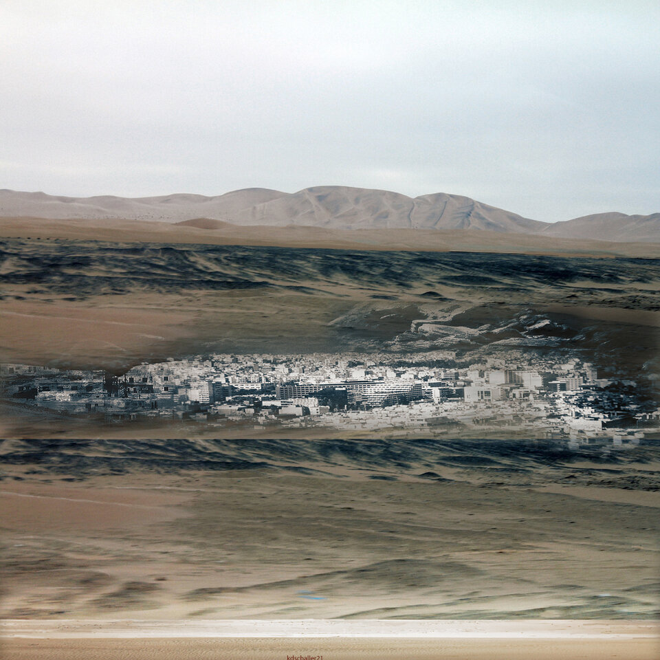and 2, variable canvas, Karl Dieter Schaller