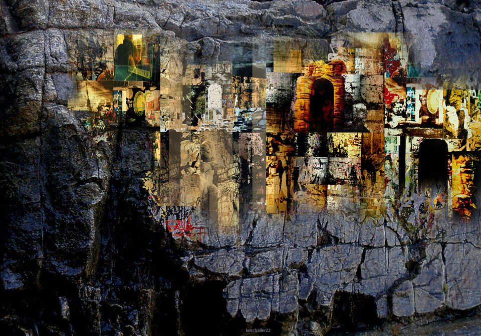 monde des affiches. vi. detail., Karl Dieter Schaller