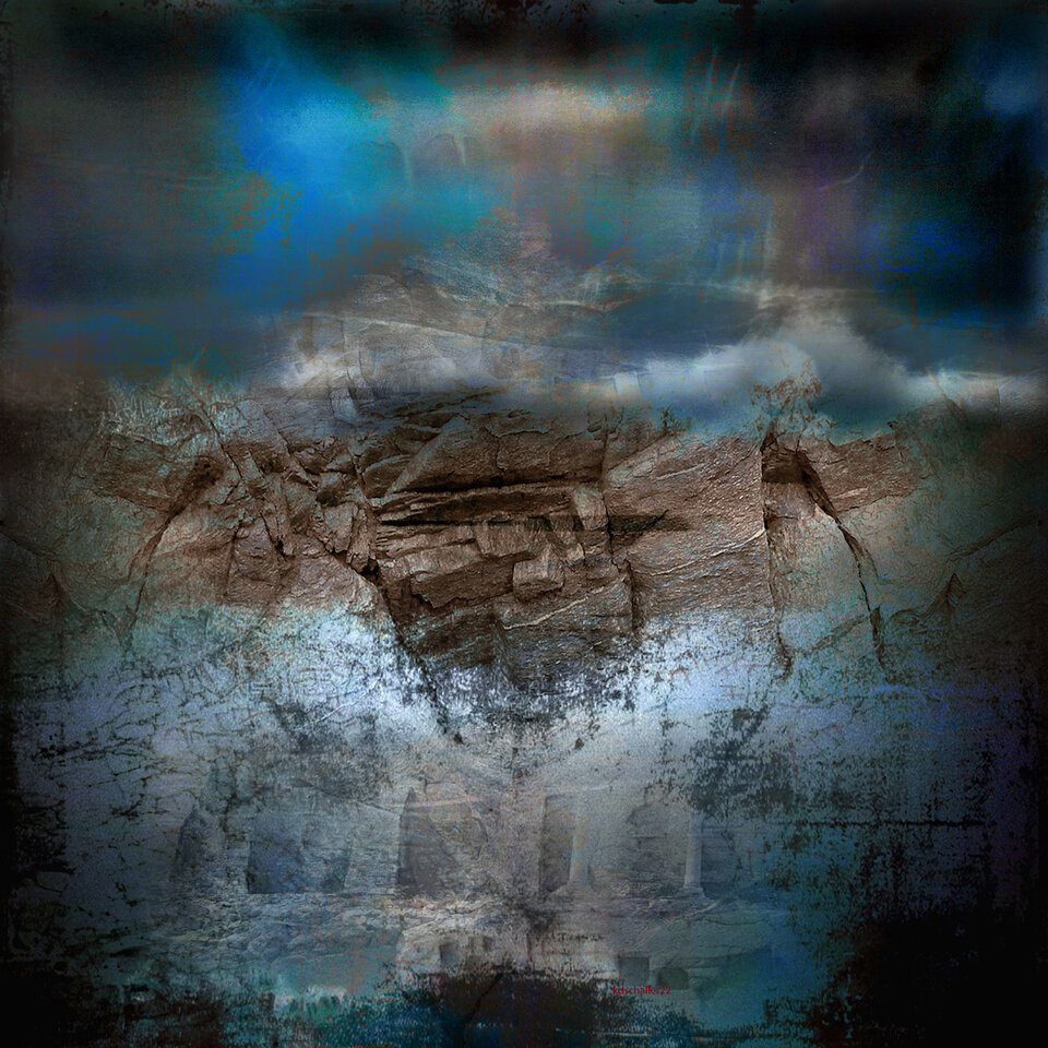 talking rocks. v7, variable canvas, Karl Dieter Schaller