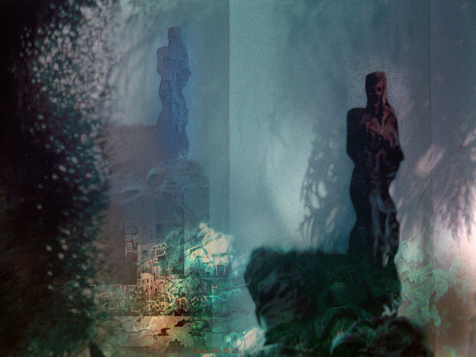 hidden places x9.v1, variable canvas, Karl Dieter Schaller
