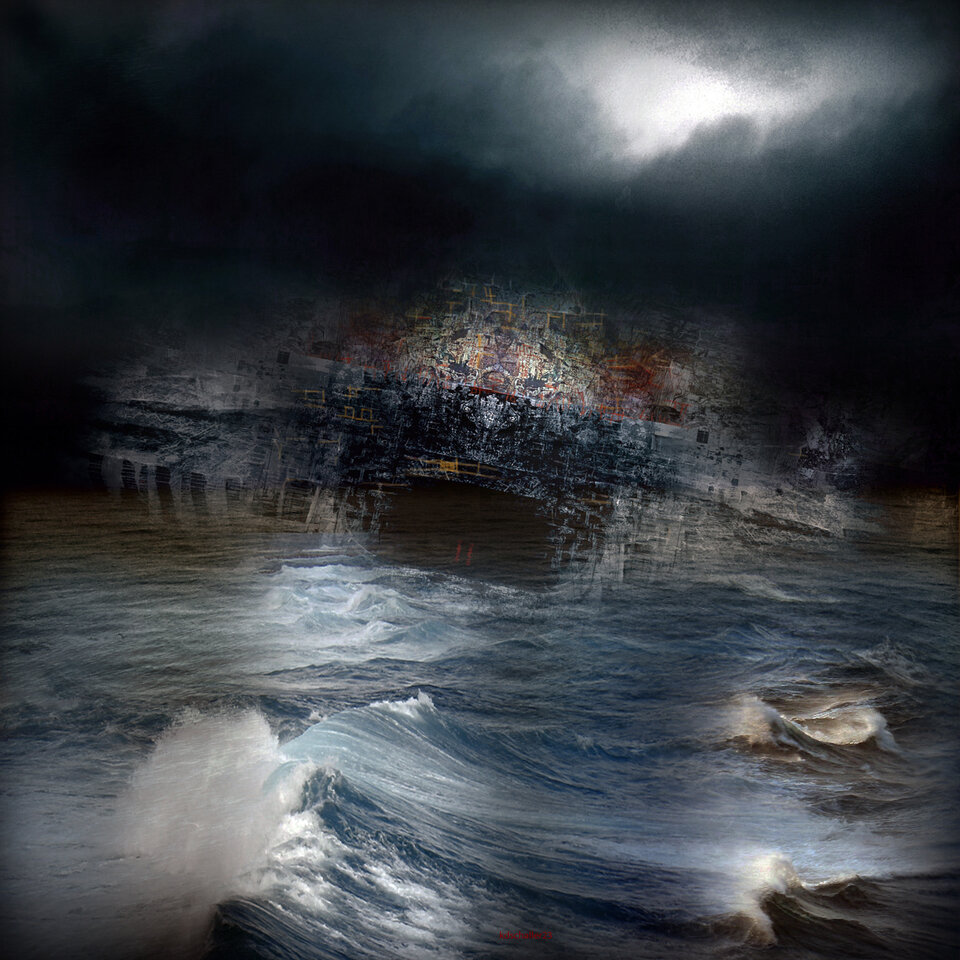 havarie v1, variable canvas, Karl Dieter Schaller