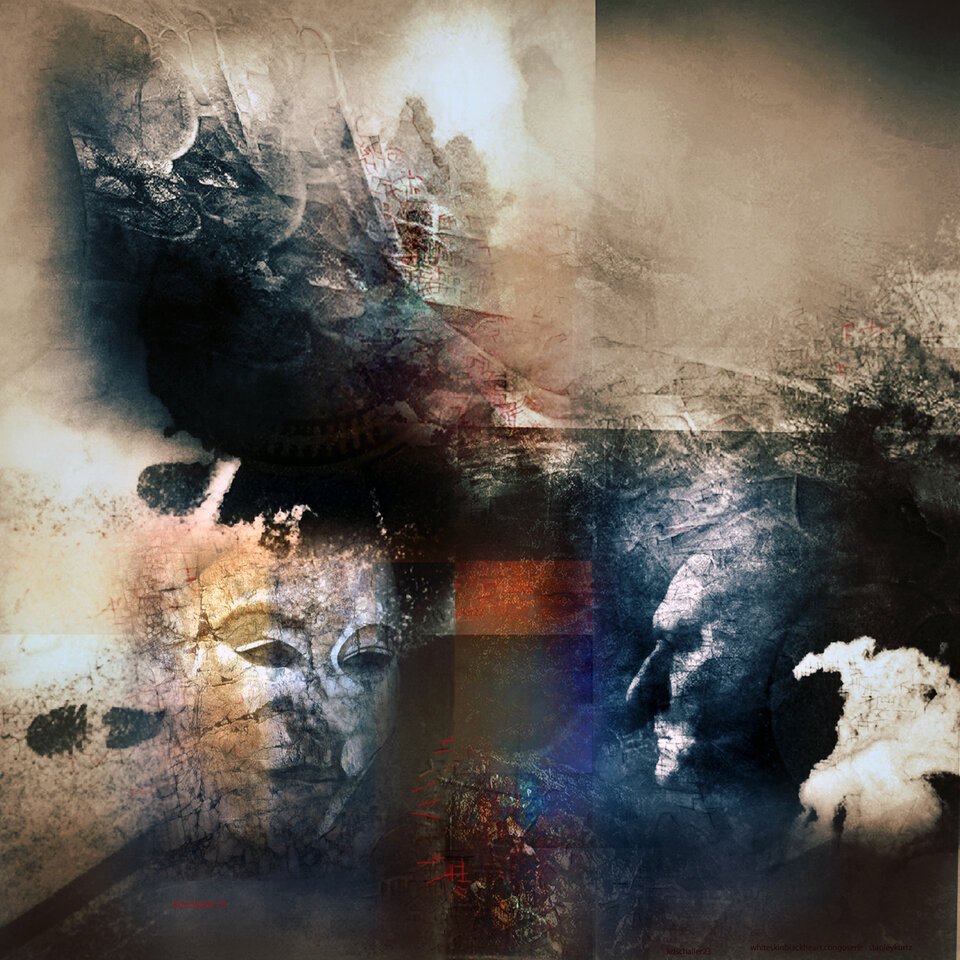 whiteskin darkheart.congokurtz.v2, variable canvas, Karl Dieter Schaller