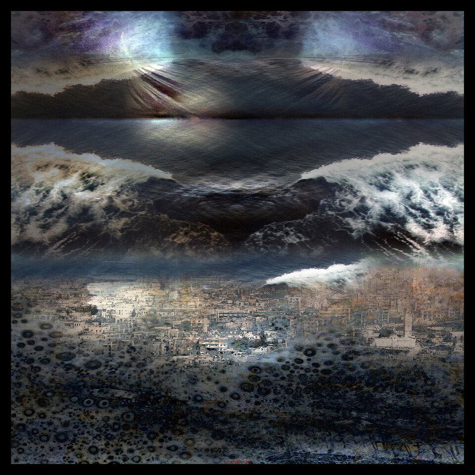 le patron n´est pas content.v1, variable canvas, Karl Dieter Schaller