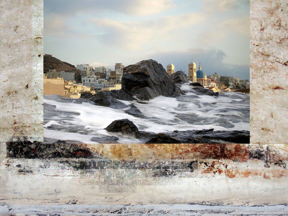 glimpse into the past.test2, variable canvas, Karl Dieter Schaller