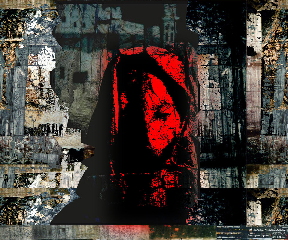 bloody mary.detail, variable canvas, Karl Dieter Schaller