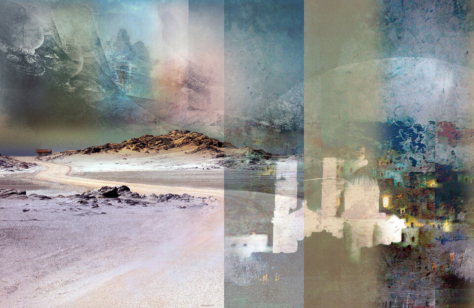 connection+blasphemie v1, variable canvas, Karl Dieter Schaller
