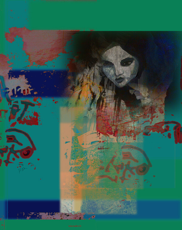 pass-partout. detail, variable canvas, Karl Dieter Schaller