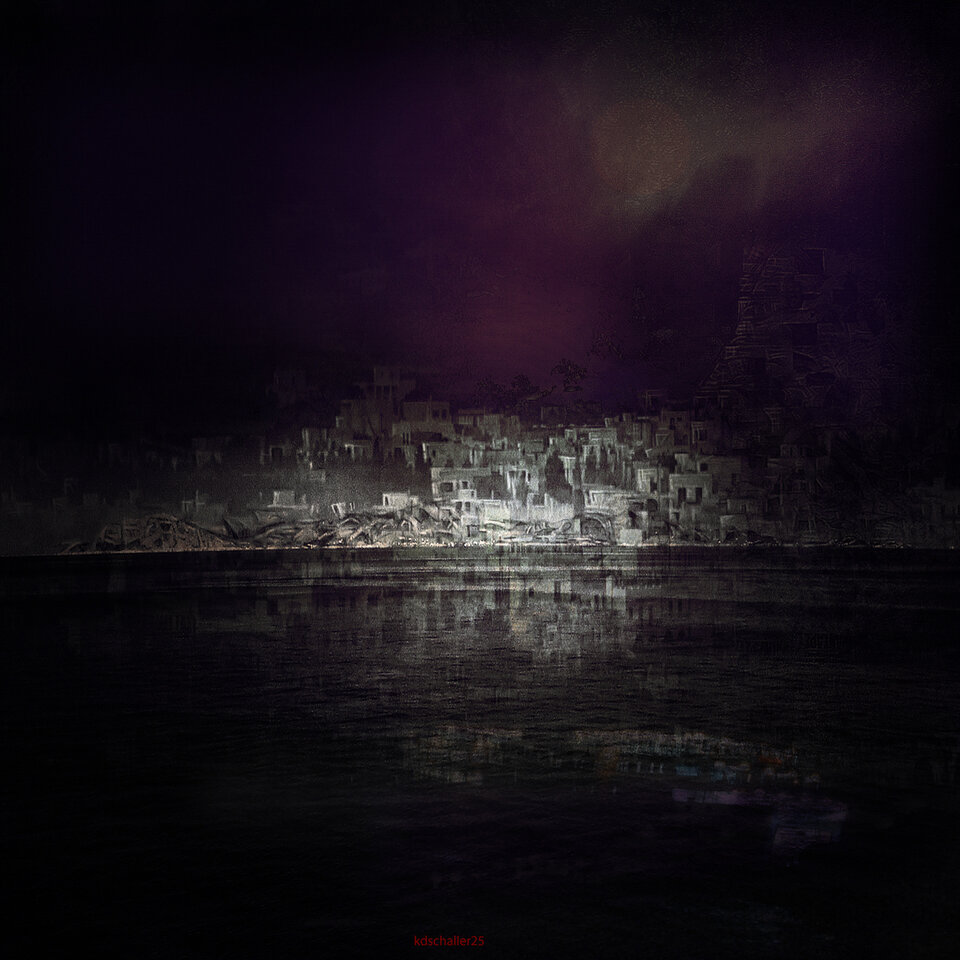 night 2, variable canvas, Karl Dieter Schaller
