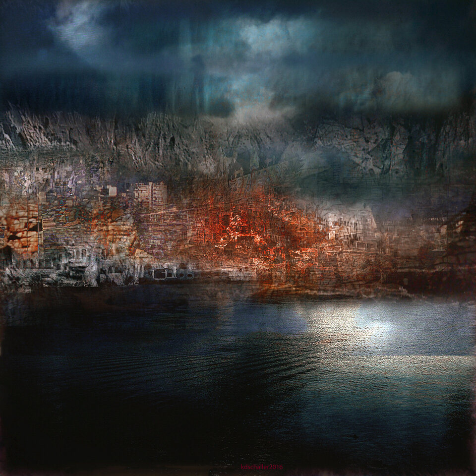 zitadelle europa, Digitalkunst , Karl Dieter Schaller