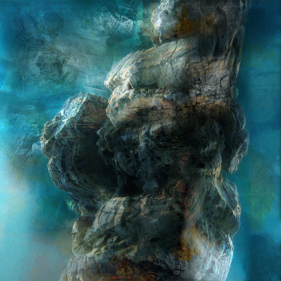 stormy weather, variable canvas, Karl Dieter Schaller