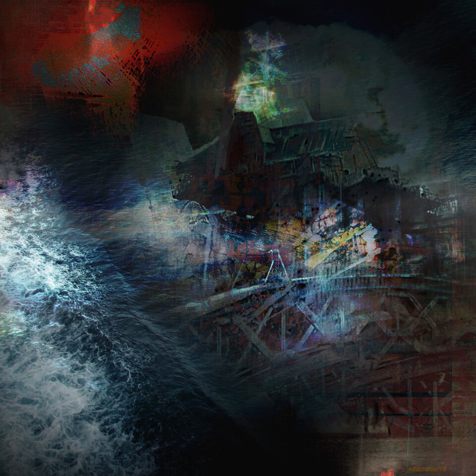 diktatur der umstände 2, Digitalkunst , Karl Dieter Schaller