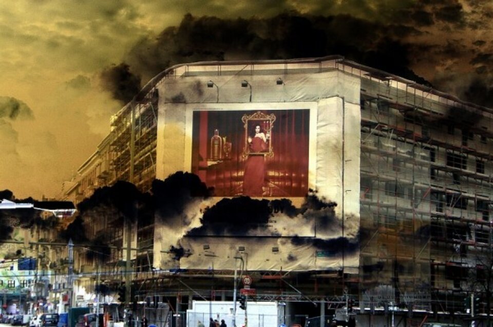 townart  lunge der stadt, Digitalkunst , Karl Dieter Schaller