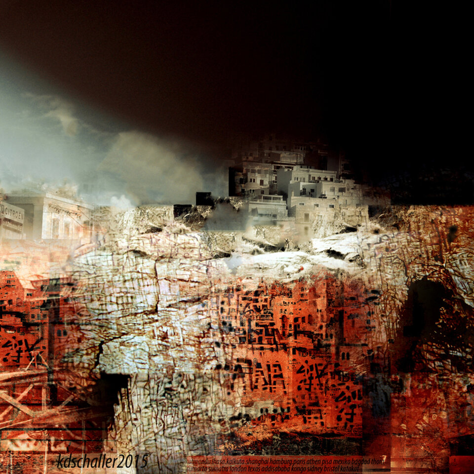 steinfraß, Digitalkunst , Karl Dieter Schaller