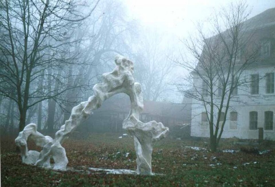 Paar, Skulptur auf Glas, Simon Schade