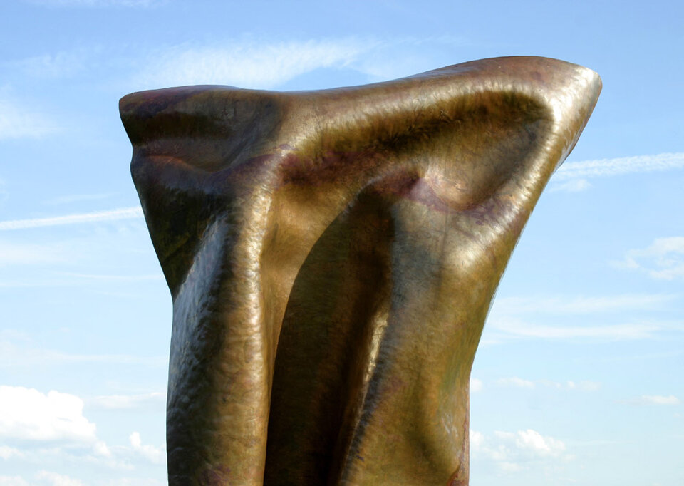 Aufenthalt in der Membrane, Skulptur auf Glas, Simon Schade