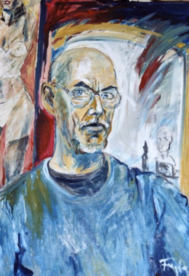 Selbstportrait, Klaus Freytag