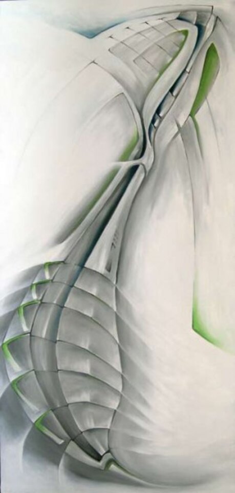 es sticht..., Öl auf Leinwand, Sven Bohmeyer