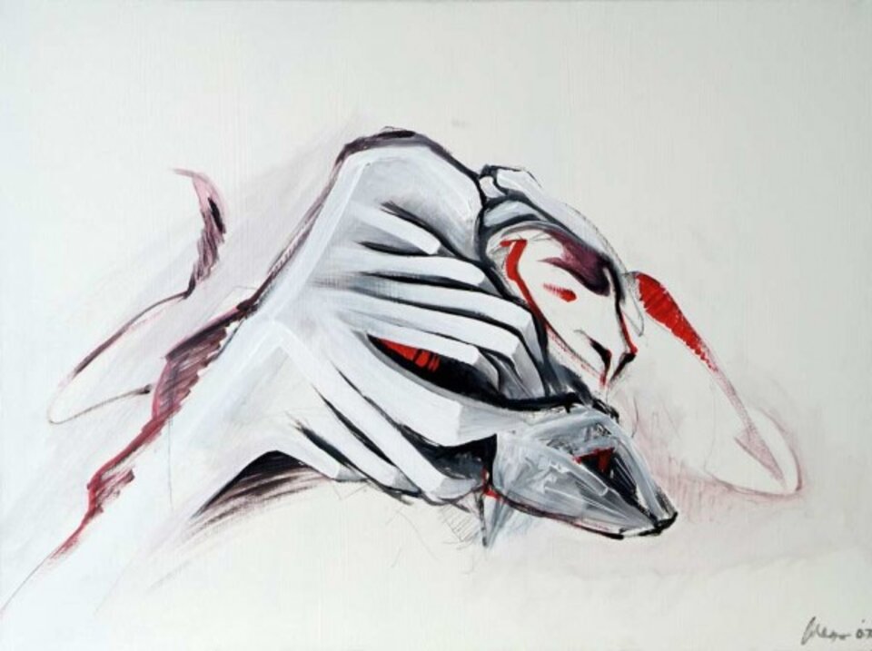Vorwärts!, Acryl auf Leinwand, Sven Bohmeyer