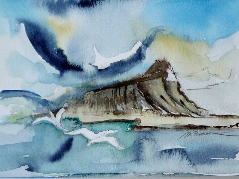 Frühling im Fjord, Island, Monika Riemenschneider
