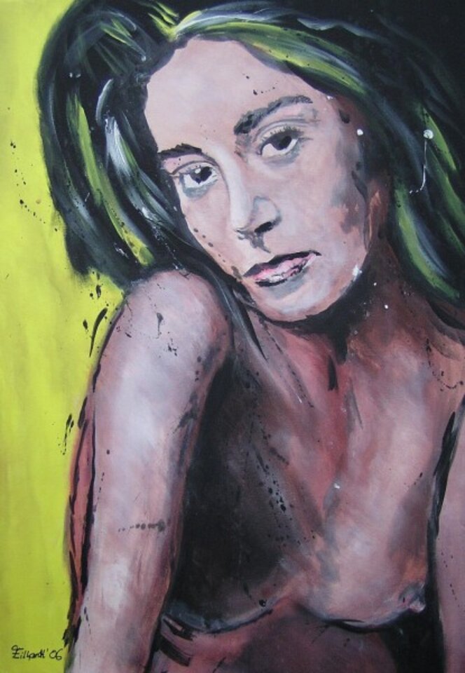 Dika, Acryl auf Leinwand, Detlev Eilhardt