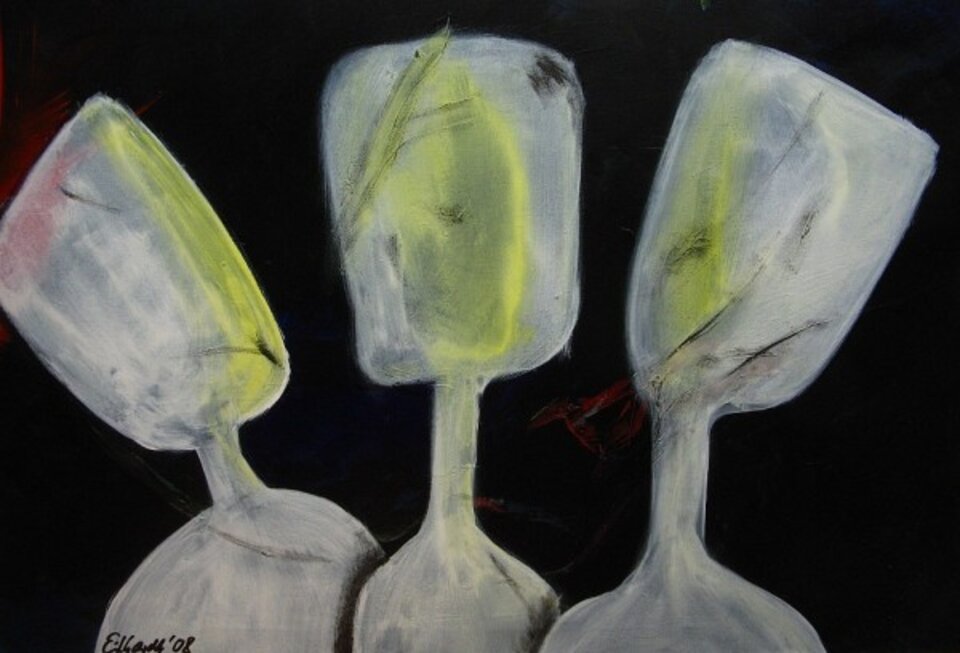Außenseiter, Acryl auf Leinwand, Detlev Eilhardt