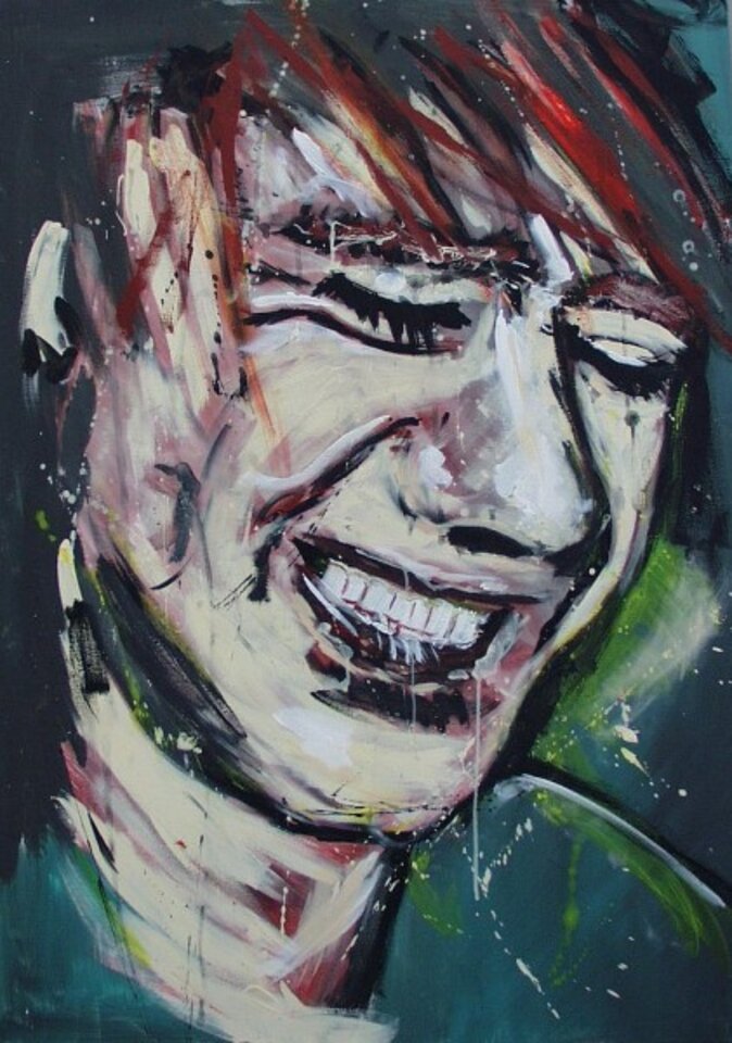Sascha, Acryl auf Leinwand, Detlev Eilhardt